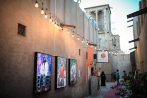 Sikka art festival. Al Fahidi Historical Neighbourhood.