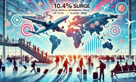 U.S. International Air Travel Soars 10.4% in June 2024