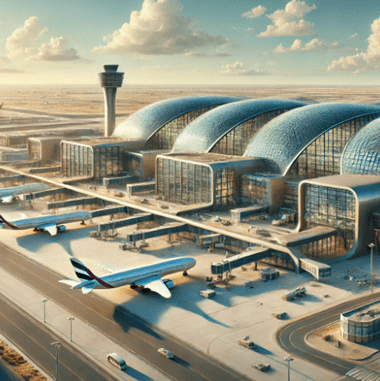 Record-Breaking Drone Show Unveils Zayed Airport Story!