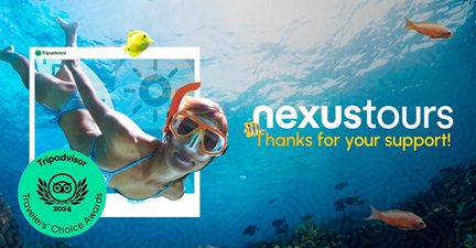 NexusTours Wins 2024 Tripadvisor® Travelers’ Choice Award!