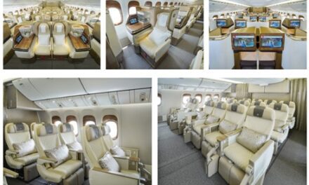 Emirates’ Retrofitted 777 Takes Flight to Geneva