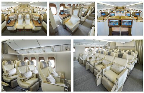 Emirates’ Retrofitted 777 Takes Flight to Geneva