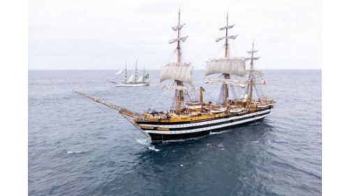 Nave Amerigo Vespucci Makes Historic Stop in Darwin