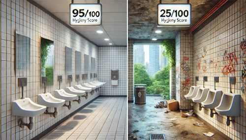 Top Global Destinations with Clean & Dirty Public Restrooms