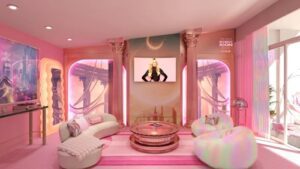 "Stay Like An Infinite Icon" Suite Rendering - Living Room
