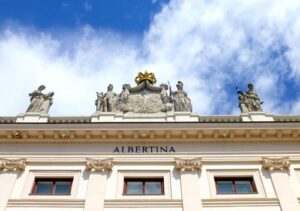 The Albertina is across a small park from The Guest House