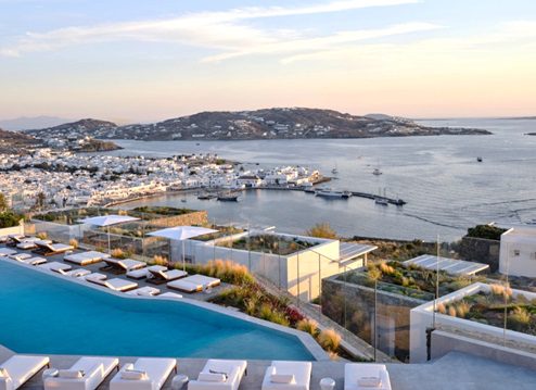 Mykonos Dilemma: Stay Waterfront or Near Windmills?