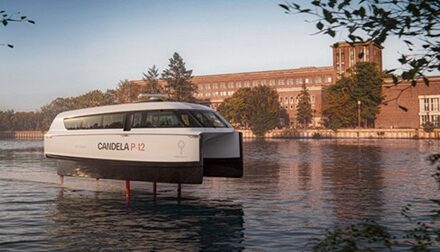 Berlin Launches Cutting-Edge Flying Electric Ferry!