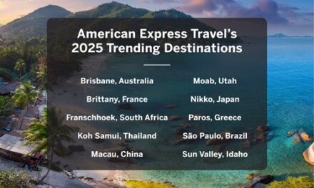 American Express Reveals Top 10 Trending Destinations for 2025