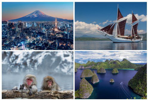 Explore Japan & Raja Ampat: Wayfairer’s 2025 Land & Sea!