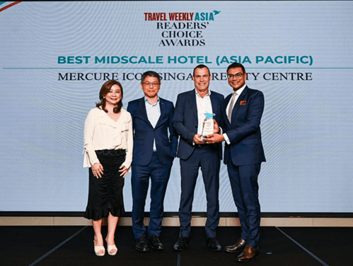 Mercure ICON Singapore Wins Best Midscale Hotel 2024