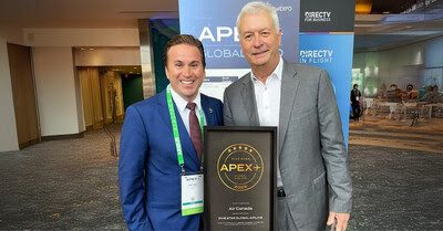 Air Canada Wins 5-Star Global Airline at APEX 2025 Awards