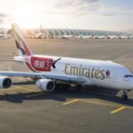 Emirates A380 Soars with AC Milan’s 125th Anniversary Livery