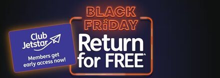 Jetstar Black Friday Sale Offers Free Return Flights for 2024