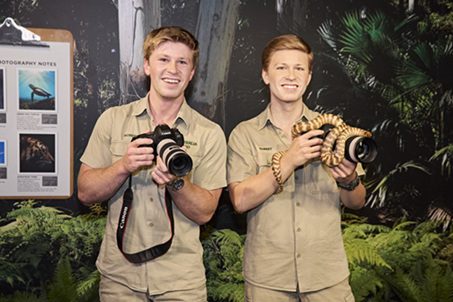 Robert Irwin Honored with Wax Figure at Madame Tussauds!