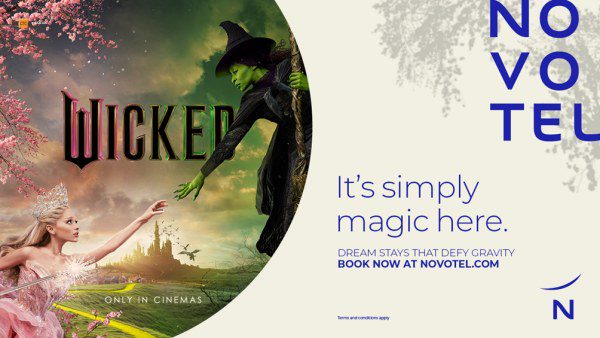 Novotel & Universal Unveil Magical Wicked Partnership