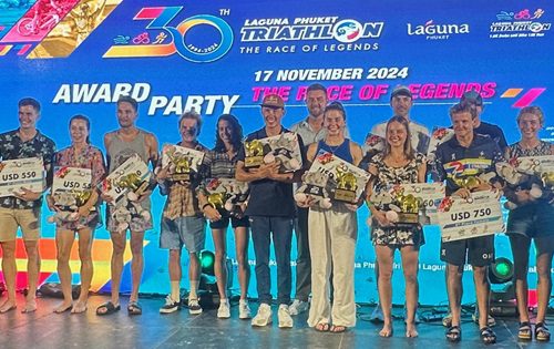 Kiwi Hayden Wilde Triumphs in Thrilling 30th Laguna Phuket Triathlon