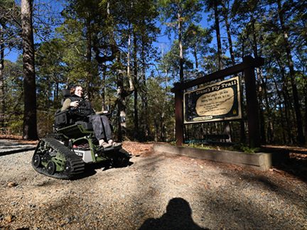 Arkansas State Parks Boost Accessibility with Action Trackchair