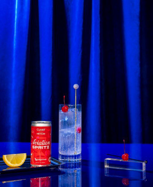 Qantas, Curatif & Four Pillars Launch Aviation Spritz