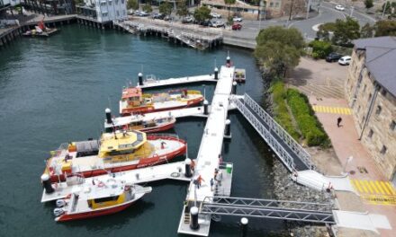 Moores Wharf Enhances Sydney Marine Ops with New Pontoon