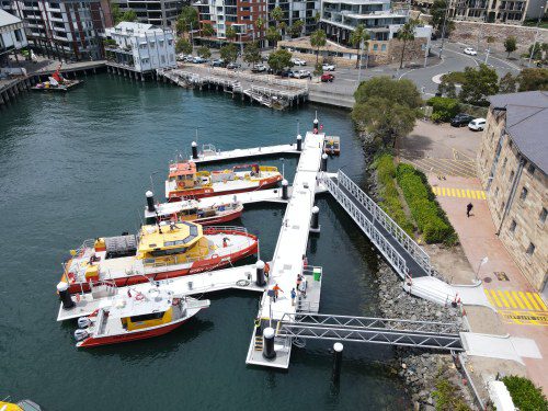 Moores Wharf Enhances Sydney Marine Ops with New Pontoon