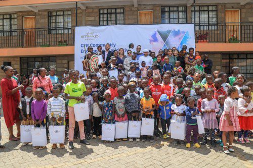 Etihad Airways Boosts Education Efforts in Kenya