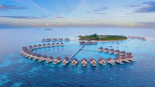 Maldives Ocean-View Villas with Daily Breakfast, Nightly Dinner & Seaplane Transfers