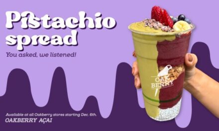 FREE Pistachio Spread for Oakberry Acai’s 6th Birthday!