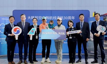 Korean Air Marks 30 Years of Service to China