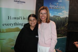 Rachel Kingswell, General Manager Travel Associates and Mia Lagos