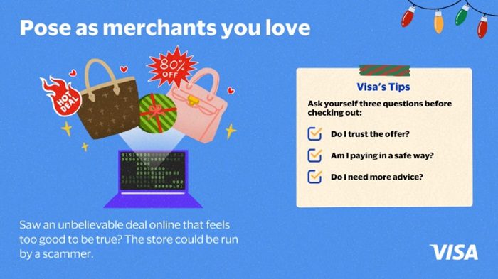 Pose as merchants you love.