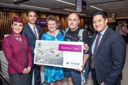 Qatar Airways Delights Melbourne with 15-Year Celebration