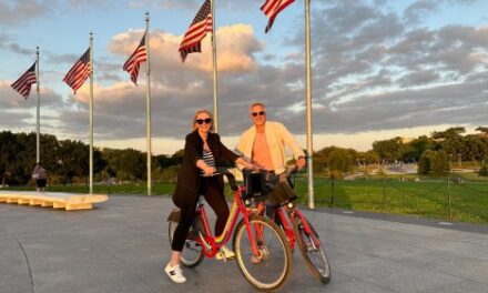 Rebecca Gibney & Cameron Daddo Shine in Washington, DC!