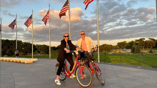 Rebecca Gibney & Cameron Daddo Shine in Washington, DC!