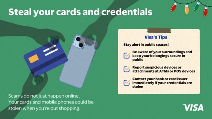 Steal your cards and credentials