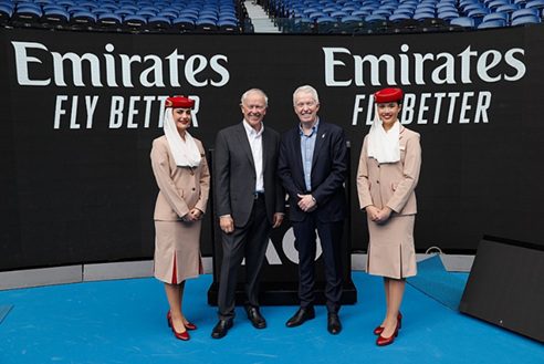 Emirates Soars as Australian Open Airline Partner Again