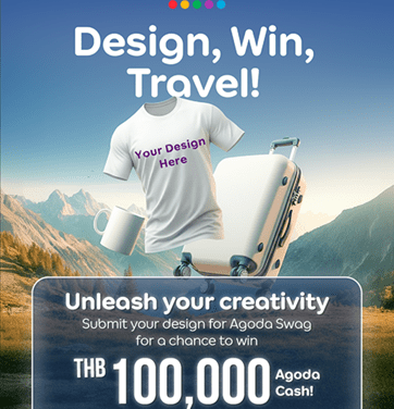 Agoda Launches ‘Design to Travel’ Contest with THB100K Prize