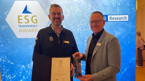 Hurtigruten Wins Top ESG Transparency Award