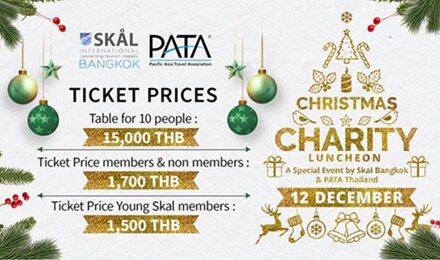 Join SKAL Bangkok & PATA Thailand Christmas Luncheon!