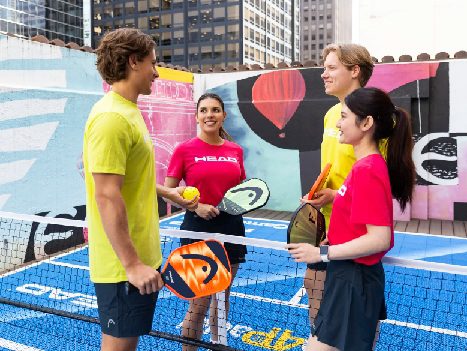 Pickleball Hits the Rooftop at Hilton Melbourne!