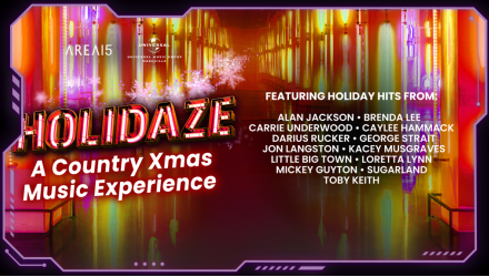 AREA15 & Universal Music Launch ‘HOLIDAZE’: Country Xmas!