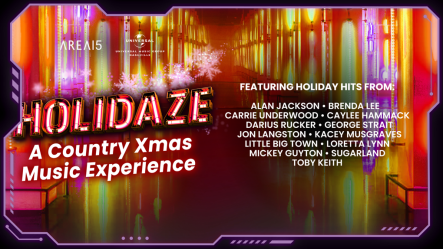 AREA15 & Universal Music Launch ‘HOLIDAZE’: Country Xmas!