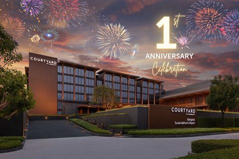 Celebrate 1 Year at Courtyard Suvarnabhumi with Rewards!