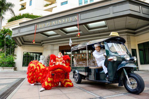 Peninsula Bangkok Rings in Year of the Snake