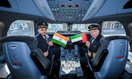 ✈️ Emirates’ New Airbus A350 Takes Off for India!