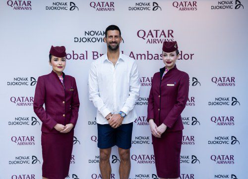 Qatar Airways hosts an exclusive Meet & Greet with Global Brand Ambassador Novak Djokovic ahead of Australian Open