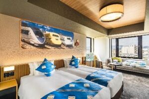 The Royal Park Hotel Kyoto Umekoji Train Room.