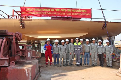 Emerald Cruises Unveils Future: Emerald Kaia Keel-Laying Milestone