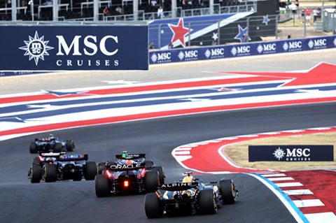 MSC Cruises Sponsors 2025 Formula 1 Grand Prix Races