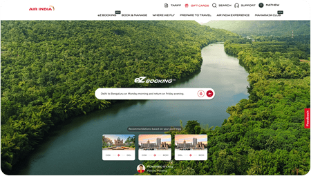 Air India Unveils AI-Driven eZ Booking for Faster Reservations
